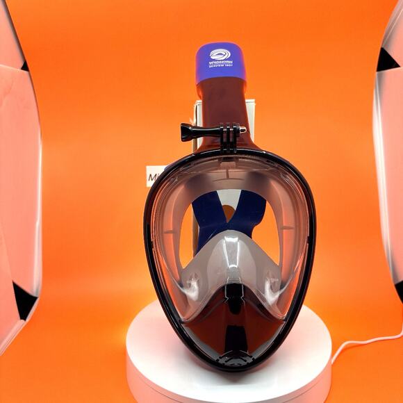 Seaview 180 Degree Panoramic Snorkel Mask- Full Face Design, Panoramic - Picture 2 of 16